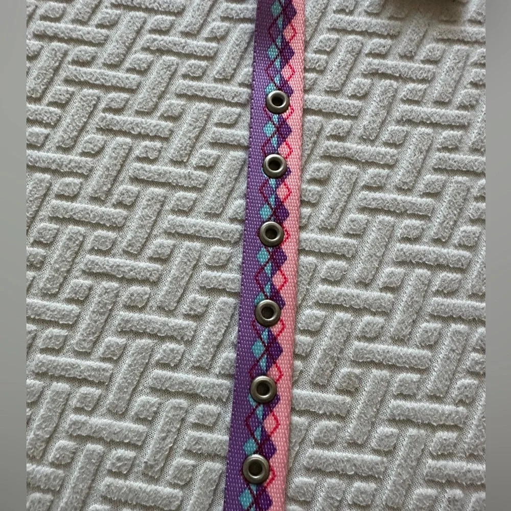Argyle Dog collar